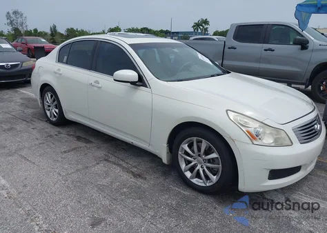 2008 Infiniti G35 z USA, uszkodzony, nr VIN JNKBV61E98M228685